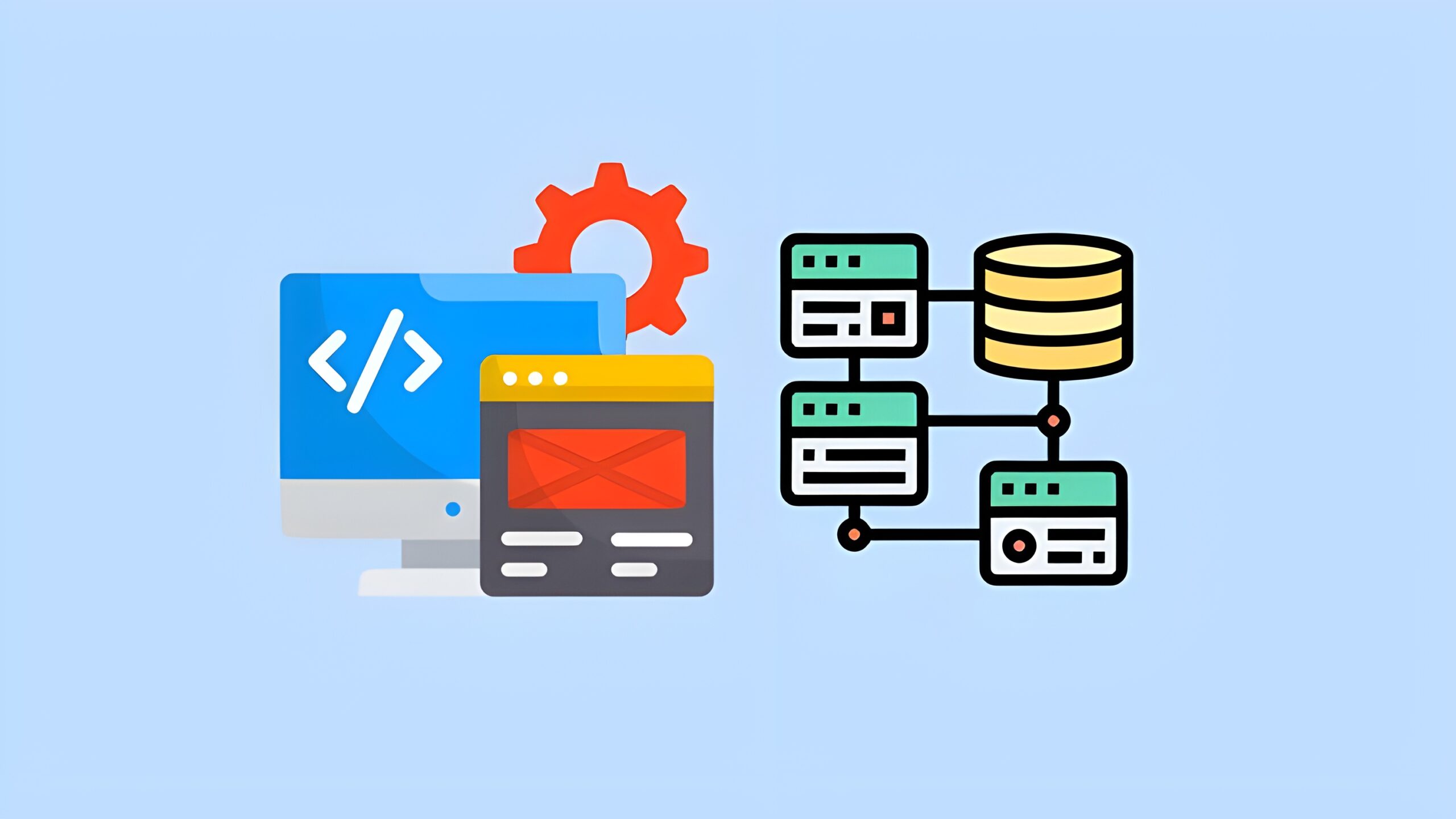 Build web applications with Python, Flask, Django, Databases